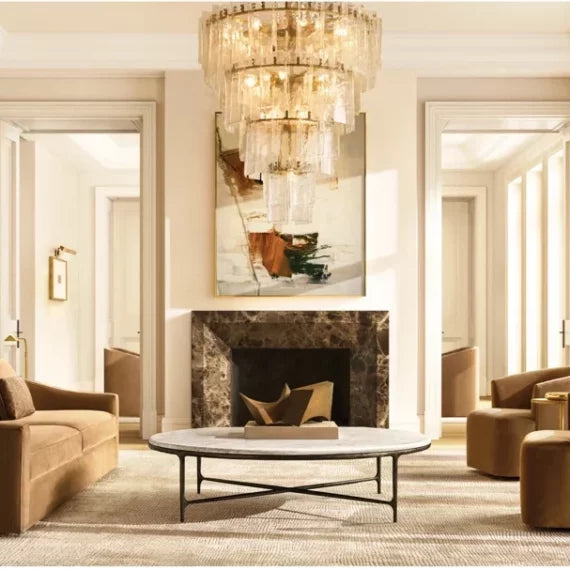 Lanttace Round Chandelier 48″ 18-Lights