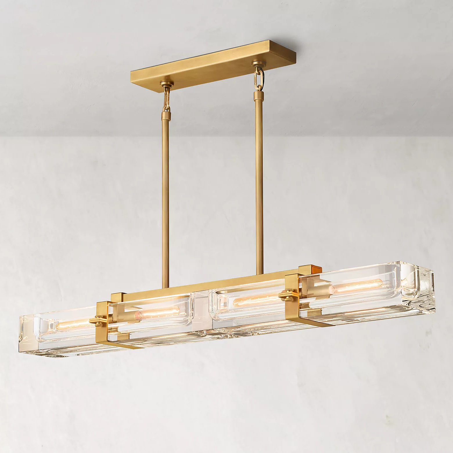 Savine Linear Chandelier 48" 4-Lights