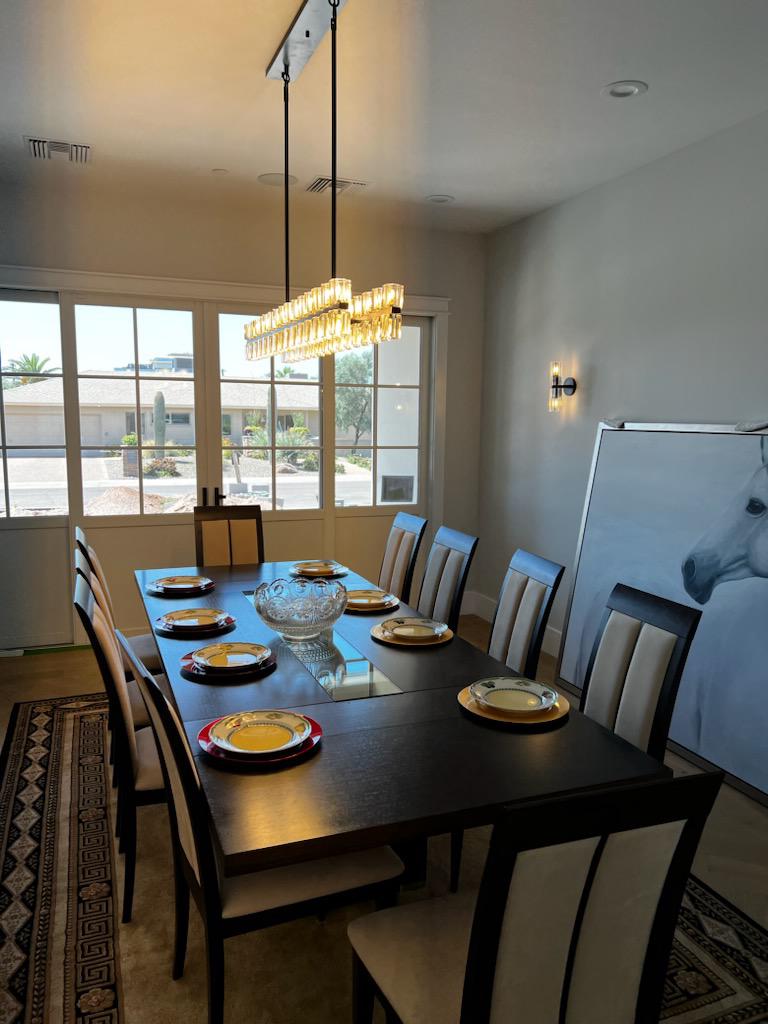 Arcachon Crystal Rectangular Chandelier48" 54" 72"