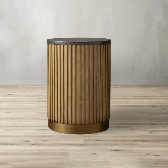 Finnley Carrara Bluestone Pedestal 18" 27" 36"