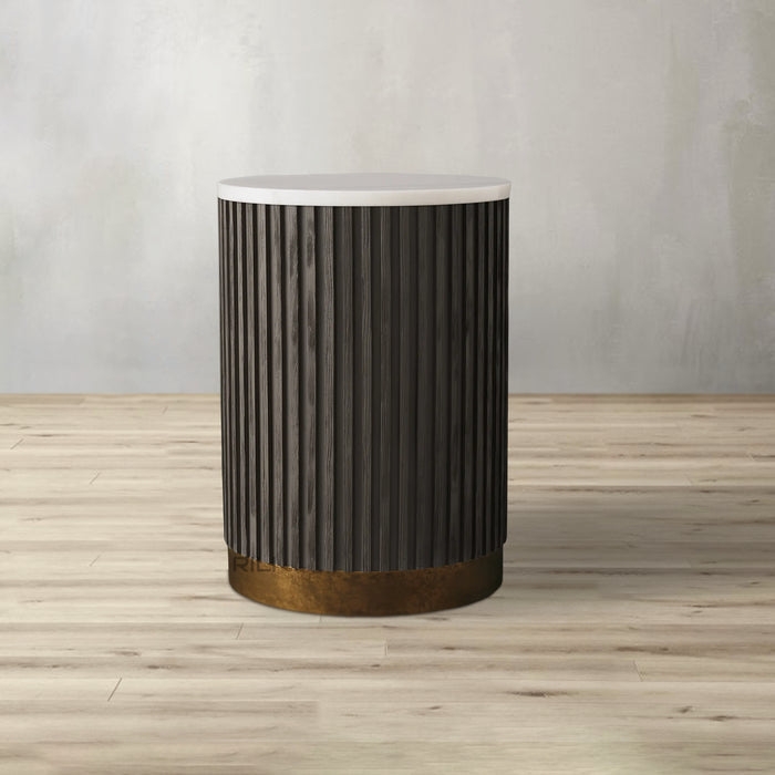 Finnley Carrara Bluestone Pedestal 18" 27" 36"