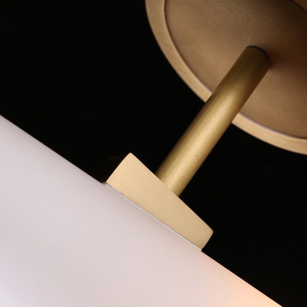 White Porcelain Single Shad Wall Sconce