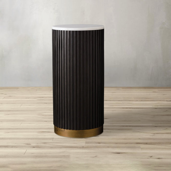 Finnley Carrara Bluestone Pedestal 18" 27" 36"