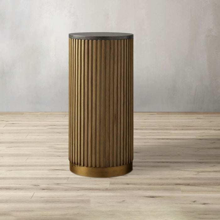 Finnley Carrara Bluestone Pedestal 18" 27" 36"