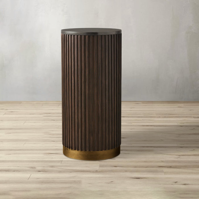 Finnley Carrara Bluestone Pedestal 18" 27" 36"