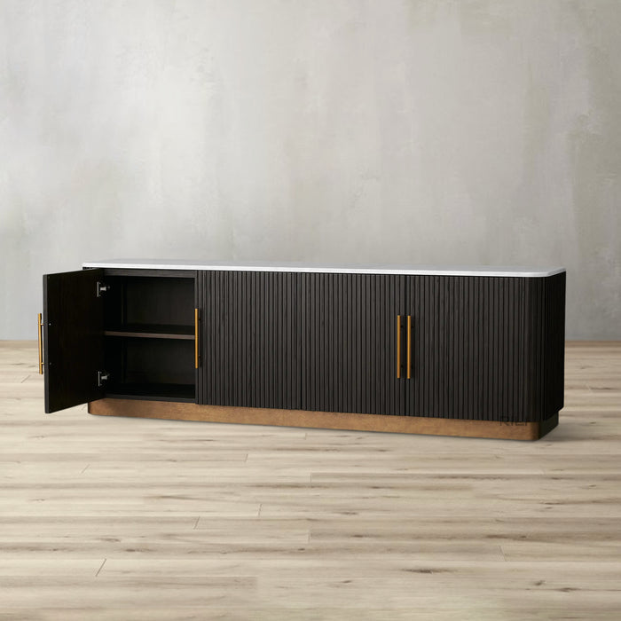 Finnley Media Carrara Bulestone Console 80" 95"