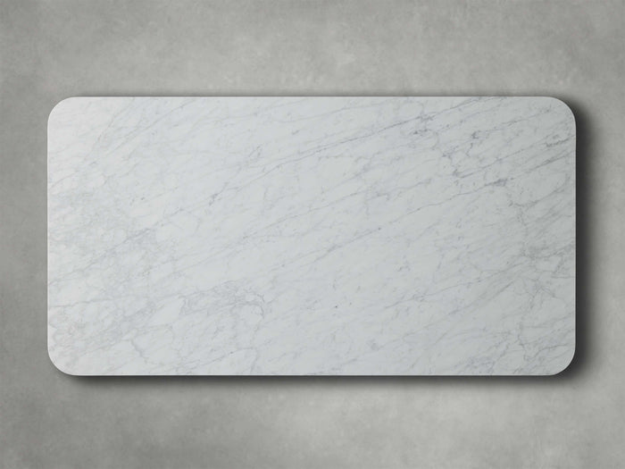 Finnley Dining Table Bluestone Carrara 72" 84" 96 108''