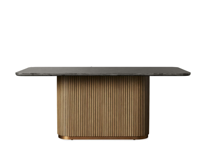 Finnley Dining Table Bluestone Carrara 72" 84" 96 108''