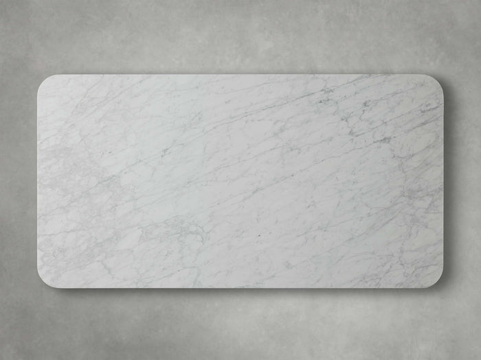 Finnley Dining Table Bluestone Carrara 72" 84" 96 108''