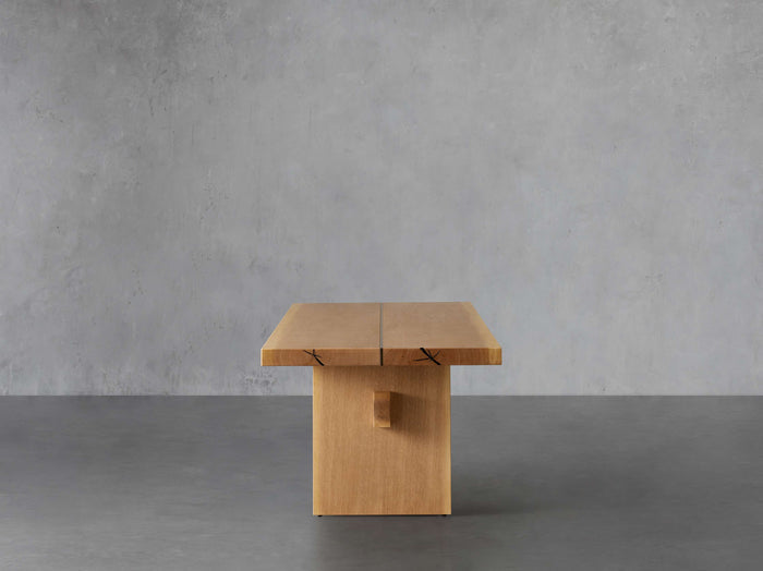 Mihaela Oak Dining Table 60" 76" 84" 96" 108" 120"