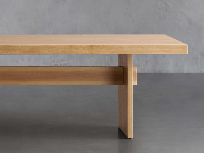 Mihaela Oak Dining Table 60" 76" 84" 96" 108" 120"