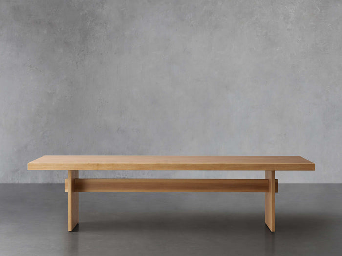 Mihaela Oak Dining Table 60" 76" 84" 96" 108" 120"