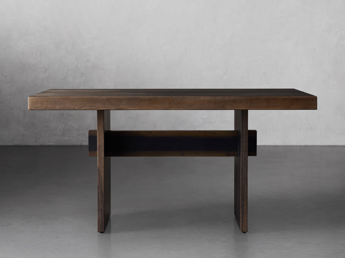 Mihaela Oak Dining Table 60" 76" 84" 96" 108" 120"