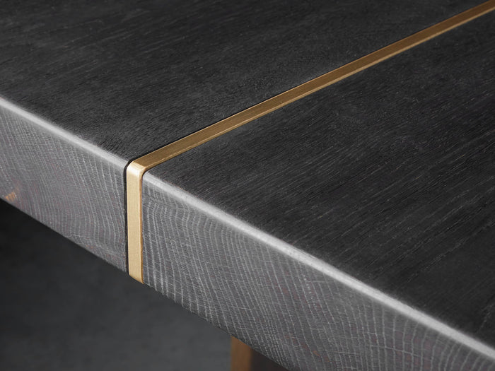 Mihaela Oak Dining Table 60" 76" 84" 96" 108" 120"