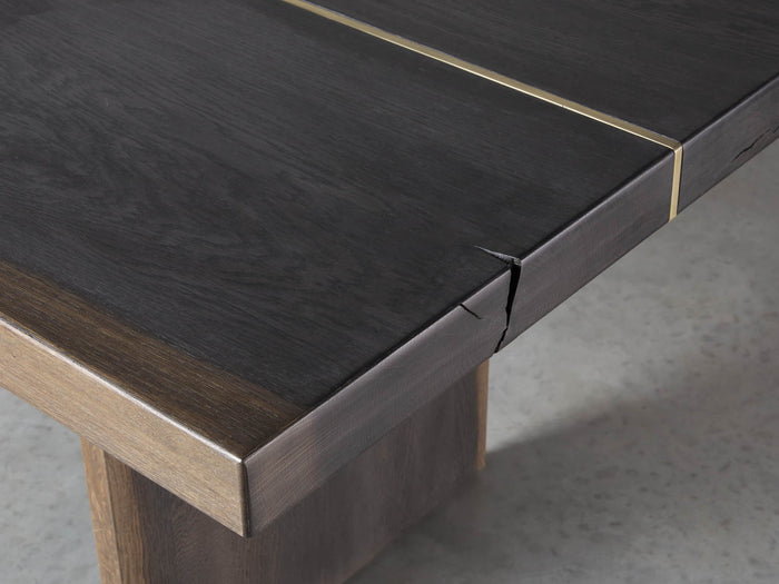 Mihaela Oak Dining Table 60" 76" 84" 96" 108" 120"