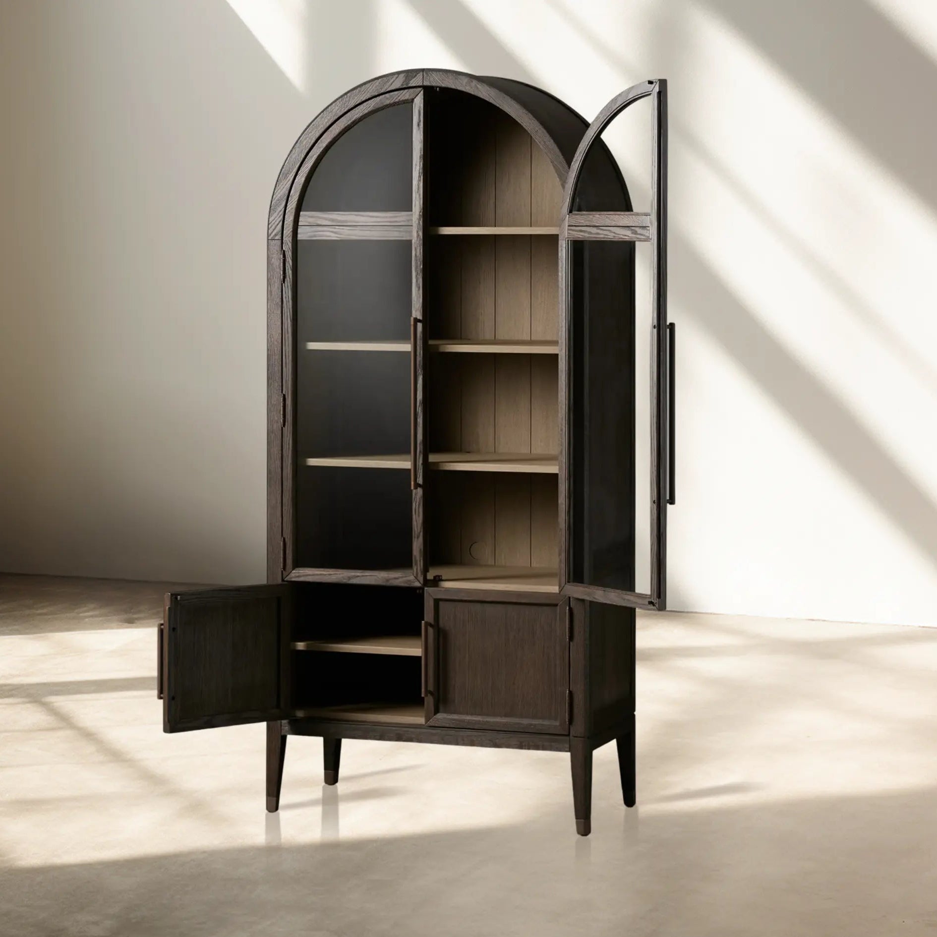 Hattie Glass Cabinet