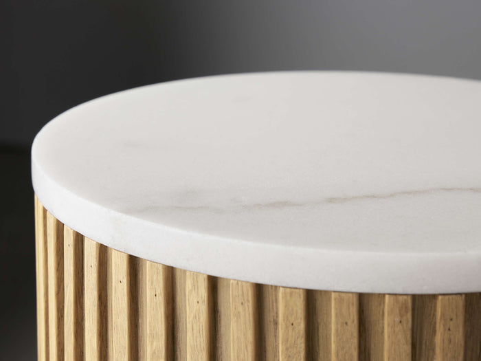 Finnley Carrara Bluestone Pedestal 18" 27" 36"