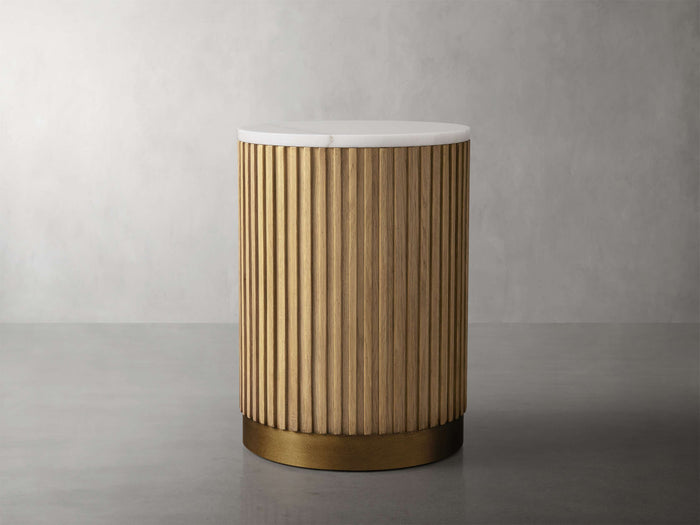 Finnley Carrara Bluestone Pedestal 18" 27" 36"