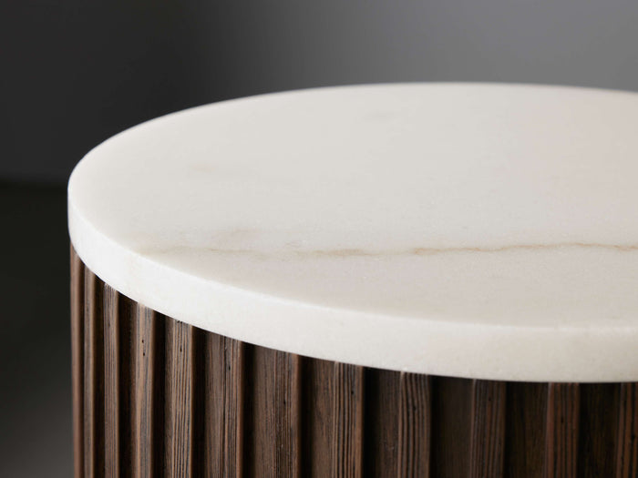 Finnley Carrara Bluestone Pedestal 18" 27" 36"