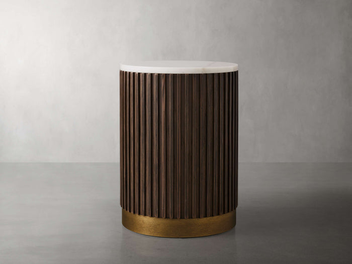 Finnley Carrara Bluestone Pedestal 18" 27" 36"