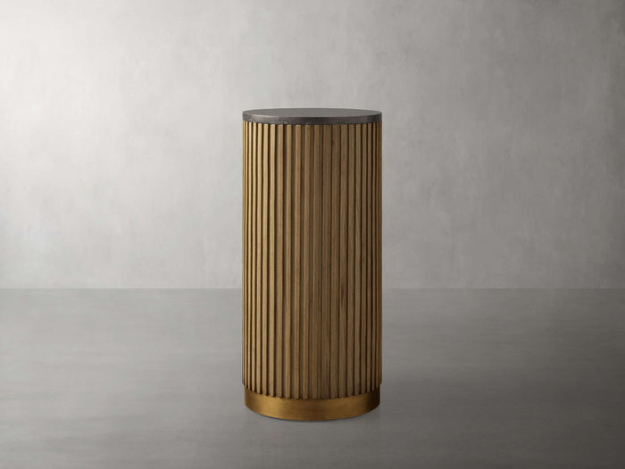 Finnley Carrara Bluestone Pedestal 18" 27" 36"