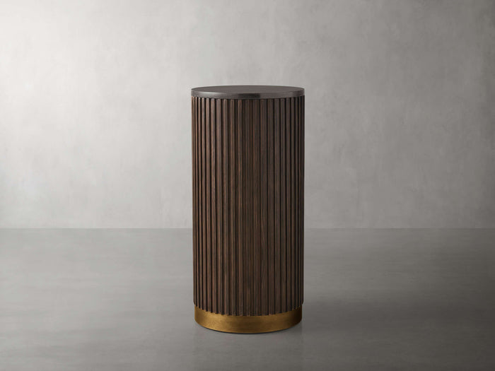 Finnley Carrara Bluestone Pedestal 18" 27" 36"