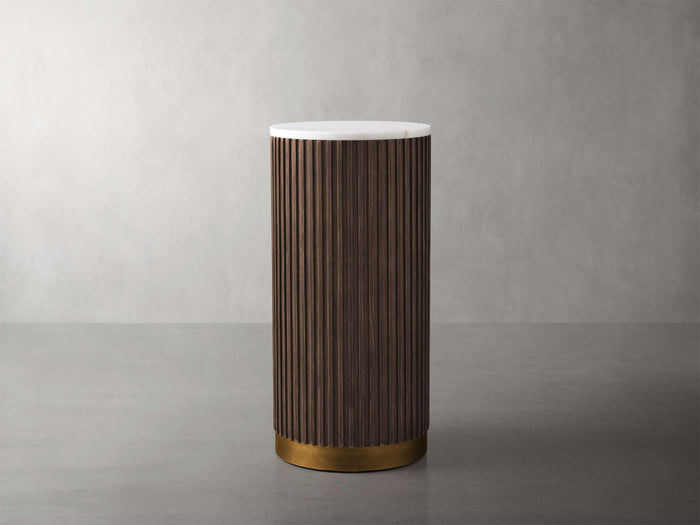 Finnley Carrara Bluestone Pedestal 18" 27" 36"