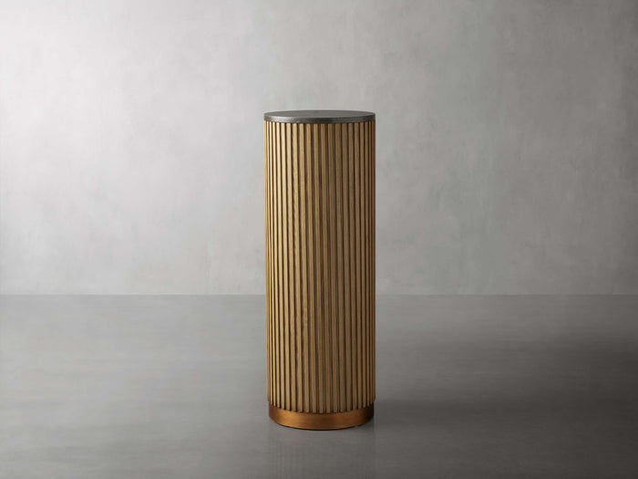 Finnley Carrara Bluestone Pedestal 18" 27" 36"