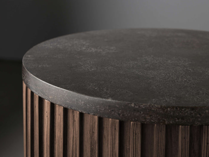 Finnley Carrara Bluestone Pedestal 18" 27" 36"