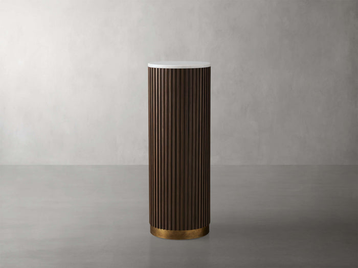 Finnley Carrara Bluestone Pedestal 18" 27" 36"