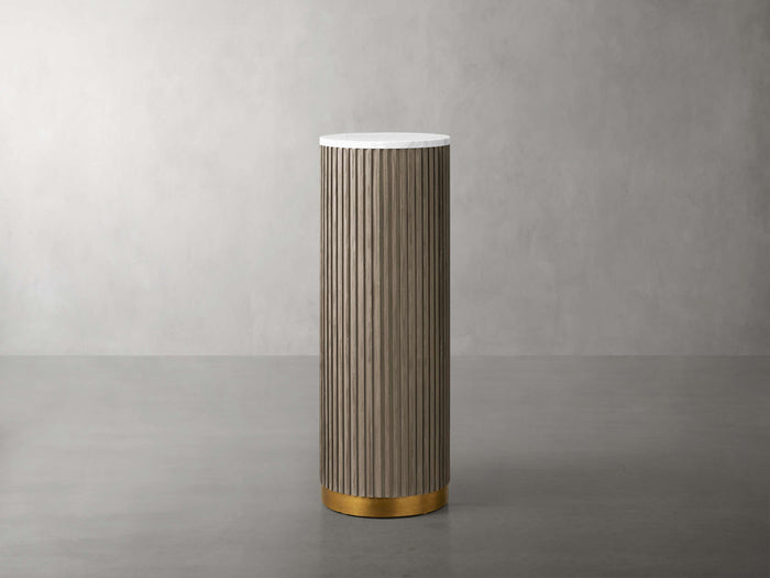 Finnley Carrara Bluestone Pedestal 18" 27" 36"