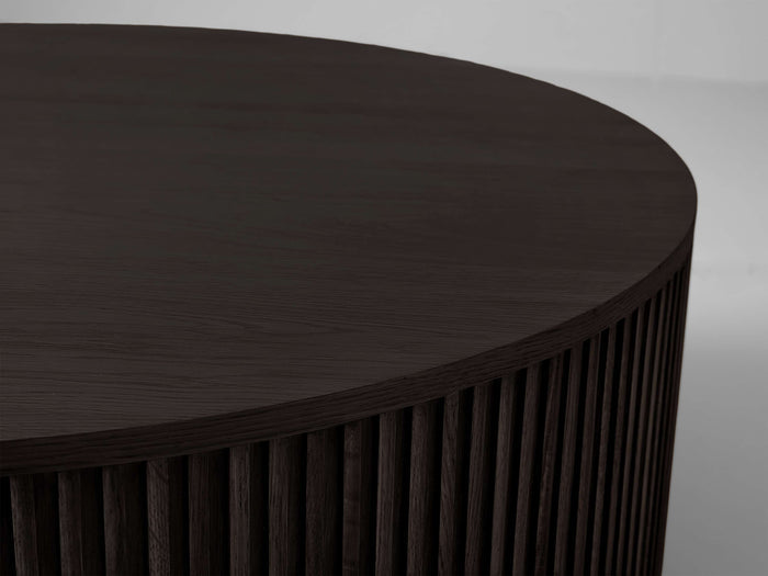 Finnley Round Wood Coffee Table 36" 42" 54"
