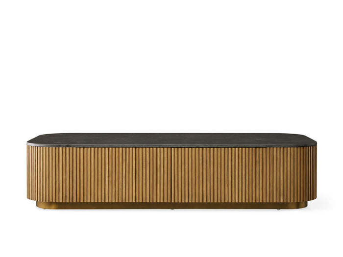 Finnley Marble Top Finish Storage Coffee Table