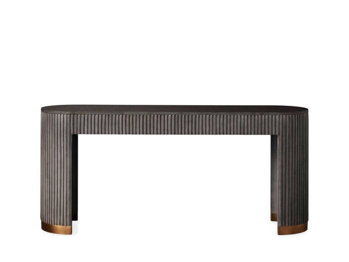 Finnley Console Table Marbel Bluestone Carrara 63" 73"