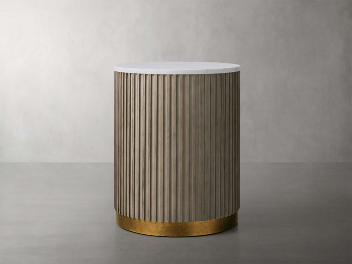 Finnley End Carrara Bluestone Table