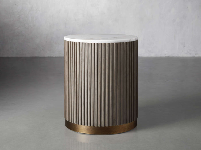 Finnley End Carrara Bluestone Table