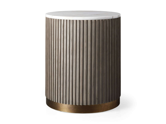 Finnley End Carrara Bluestone Table