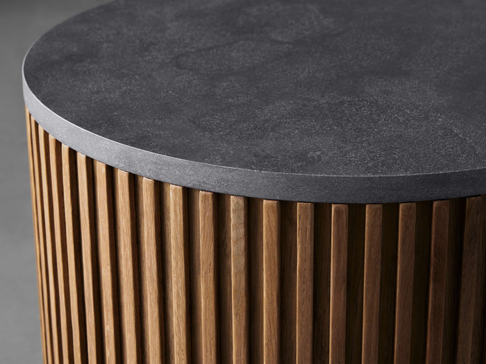 Finnley End Carrara Bluestone Table