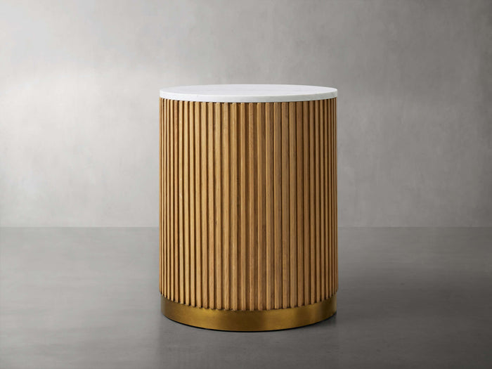 Finnley End Carrara Bluestone Table