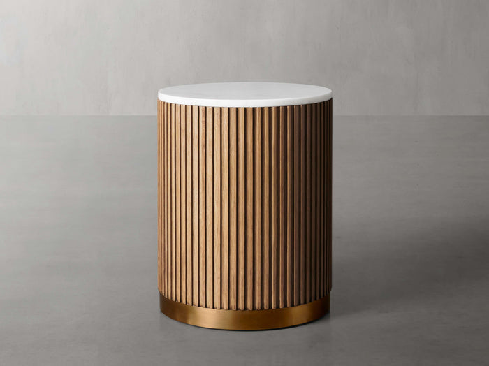 Finnley End Carrara Bluestone Table