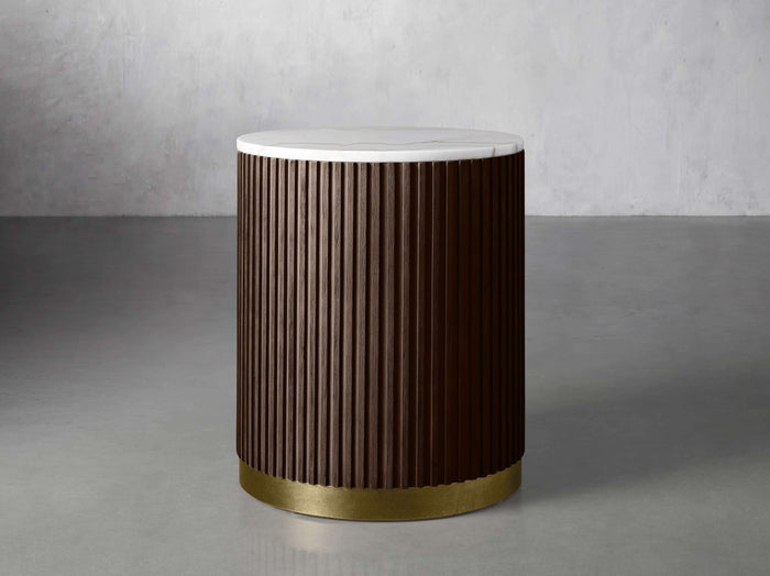 Finnley End Carrara Bluestone Table