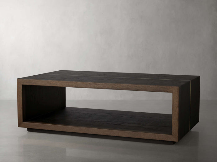 Mihaela Oak Coffee Table 48'' 56" 64"