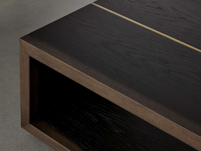 Mihaela Oak Coffee Table 48'' 56" 64"