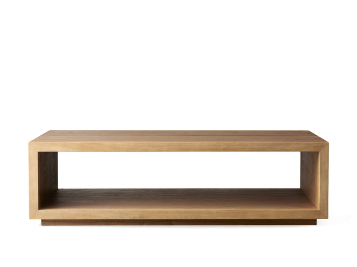 Mihaela Oak Coffee Table in Vin Alb 56" 64"