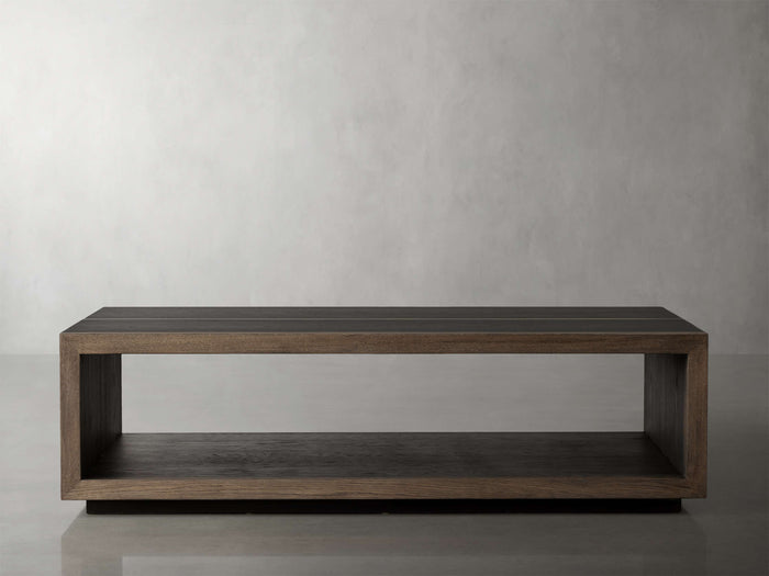 Mihaela Oak Coffee Table 48'' 56" 64"