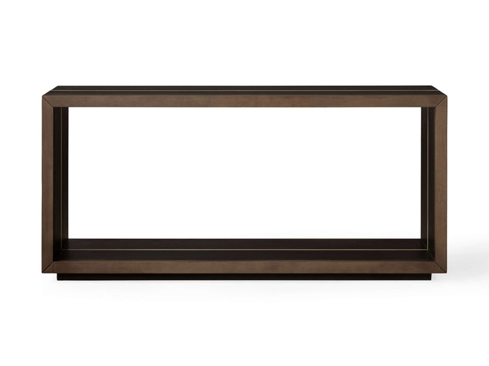 Mihaela Oak Console Table 60" 72"