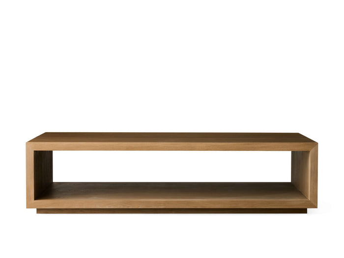 Mihaela Oak Coffee Table in Vin Alb 56" 64"