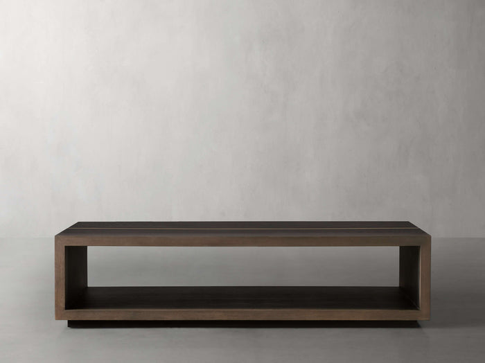 Mihaela Oak Coffee Table 48'' 56" 64"