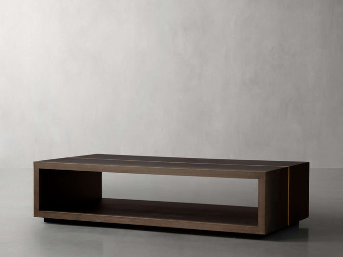 Mihaela Oak Coffee Table 48'' 56" 64"