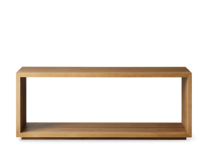 Mihaela Oak Console Table in Vin Alb 60" 72"